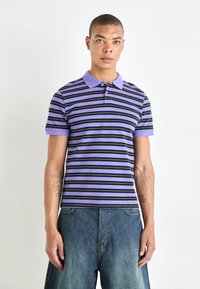 Weekday - TENNIS - Polo - purple/black Immagine in miniatura 1