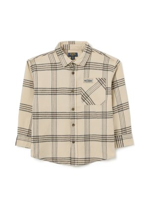 WITH OVERSIZED FIT - Hemd - black beige