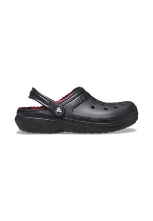 Crocs CLASSIC LINED - Zuecos - black