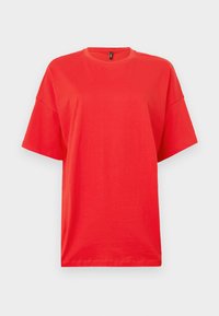 ONLMAY LIFE OVERSIZE - Lihtne T-särk - high risk red