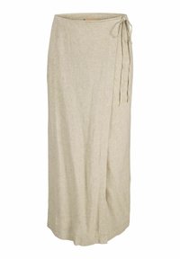 JJXX FALDA - Falda De Tubo - Verde/beige