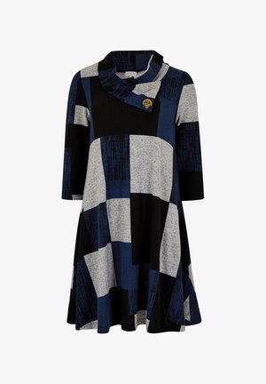 Apricot BLOCK SWING - Jersey dress - teal