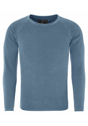 MST THOMAS ROUND NECK - Strickpullover - blue (970)