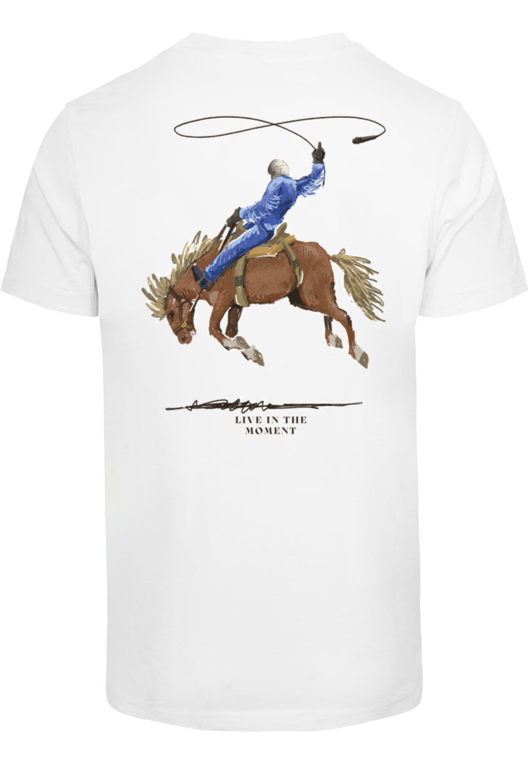 Mister Tee MÄNNER PEACE SIGN - Camiseta Estampada - White/blanco