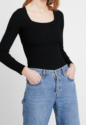 Jersey de punto - black