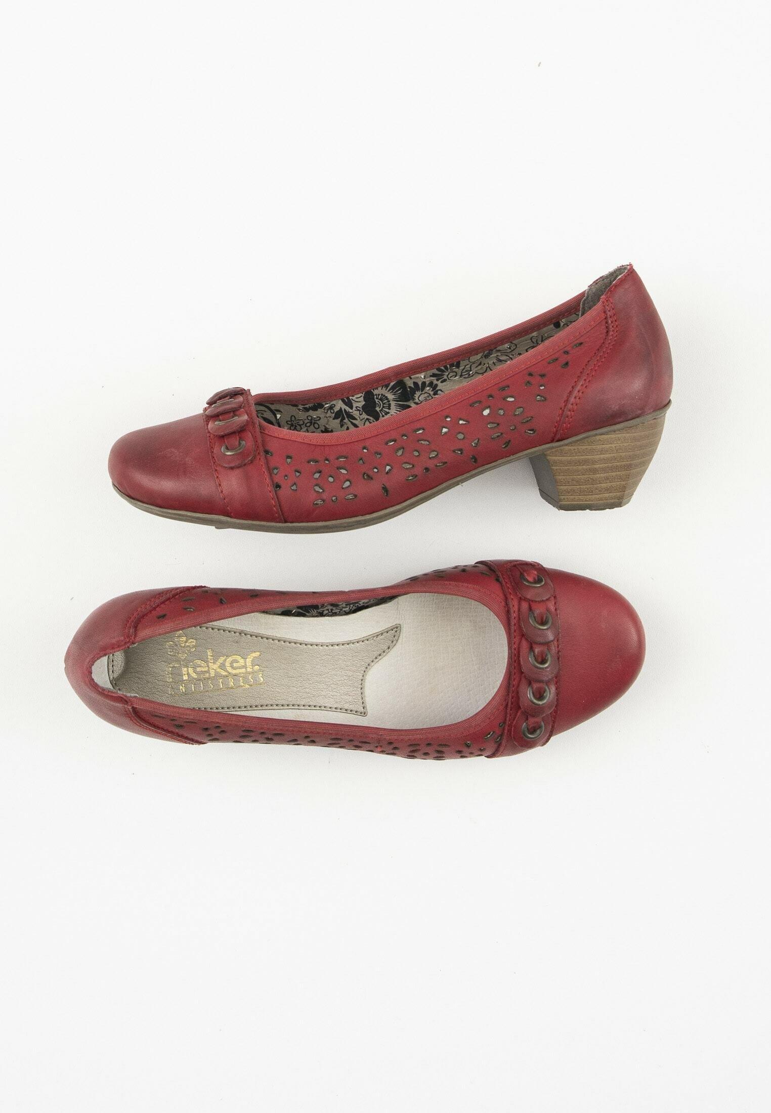 Rieker 41743-35 Pumps Rood