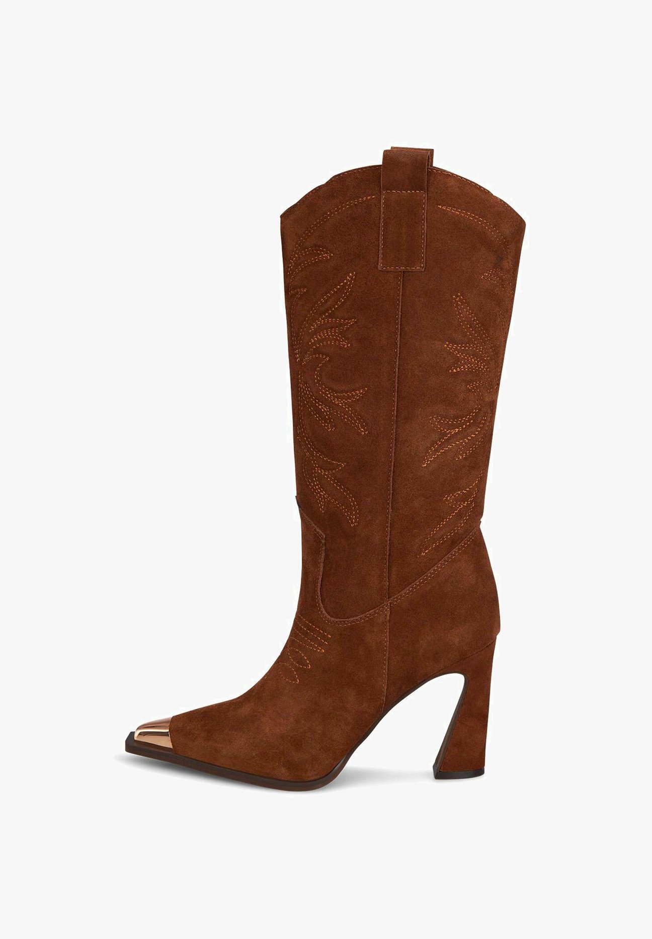 Alma en Pena Bottes de cowboy motard Camel/camel1