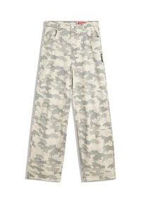 Jeans baggy - mottled dark grey