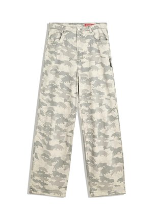 Blugi loose fit - mottled dark grey