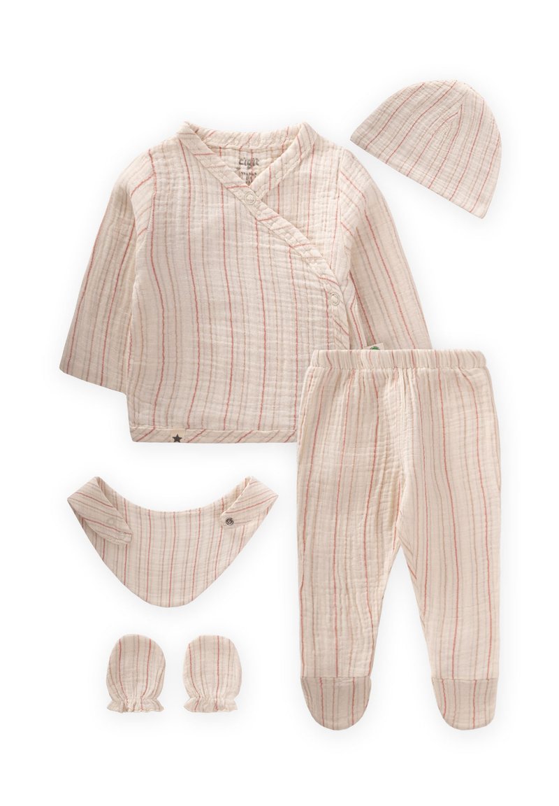 Cigit HOSPITAL OUTLET SET - Darila za dojenčke - light red