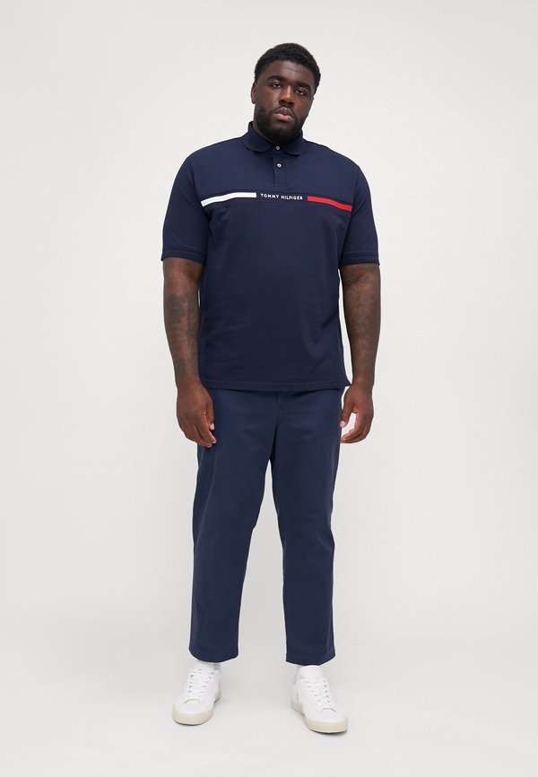 CHEST INSERT  - Polo shirt - desert sky2