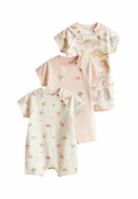 Next - ROMPERS 3 PACK  - REGULAR FIT - Overal - neutral dinosaur Miniatúrny obrázok 1