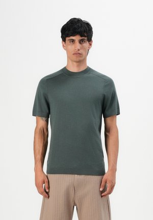 SLHTRAY CREW NECK - Vesta - deep forest