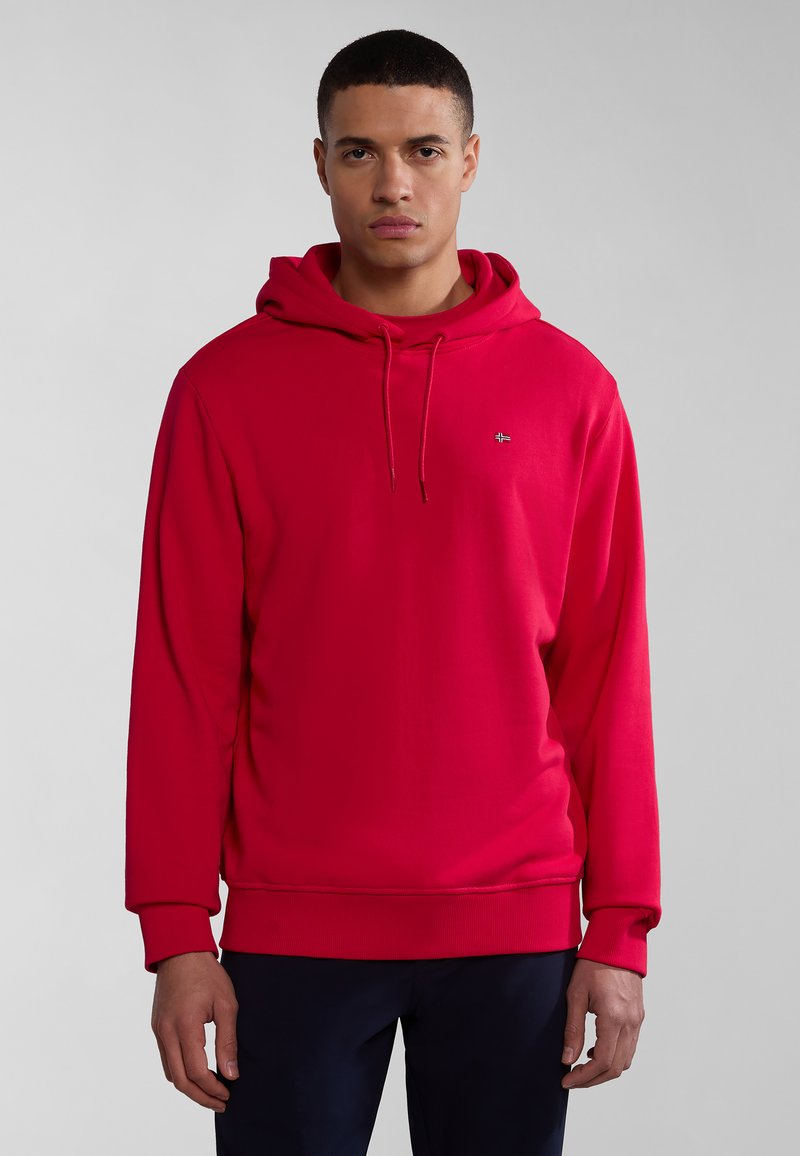 Napapijri BALIS - Jersey con capucha - red barberry