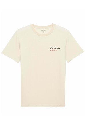 Mira Paris BRUTAL UNISEX CLASSIC - T-shirt imprimé - off white