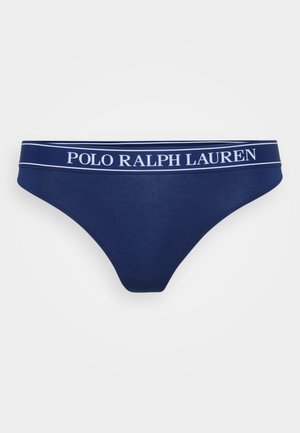 MID RISE THONG - Stringi - navy