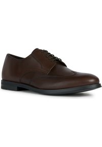 Geox U DECIO - Stringate eleganti - dark brown