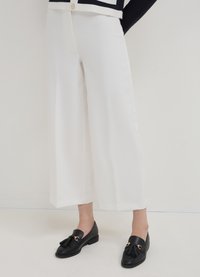 Calliope CULOTTE TINTA UNITA - Pantaloni - bianco