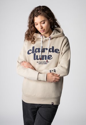BESTICKTER  - Hoodie - light-beige