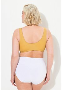 Ulla Popken VORDERVERSCHLUSS GEPOLSTERTE BREITE TRÄGER KEIN EINSCHNEIDEN - Reggiseno - mustard