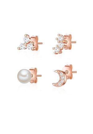 2ER SET - Ohrringe - roségold-coloured