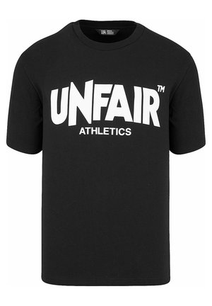 UNFAIR ATHLETICS CLASSIC LABEL - T-Shirt print - black