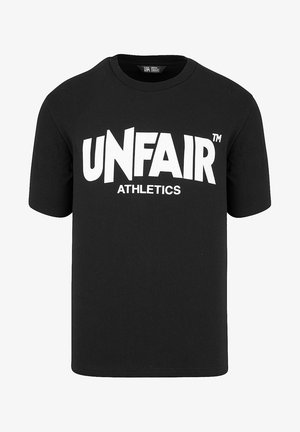UNFAIR ATHLETICS CLASSIC LABEL - T-Shirt print - black