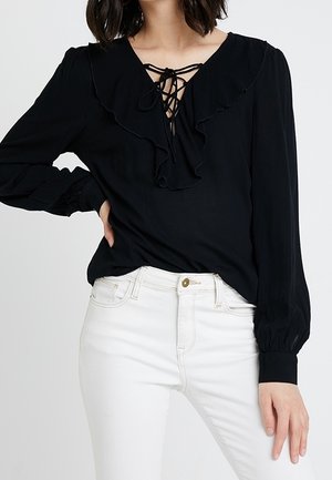Bluse - black