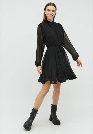 LAVEY - Shirt dress - black