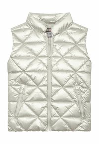 MINOTI - QUILTED PUFFER GILET - Strukirani kaput - cream Minijatura 1