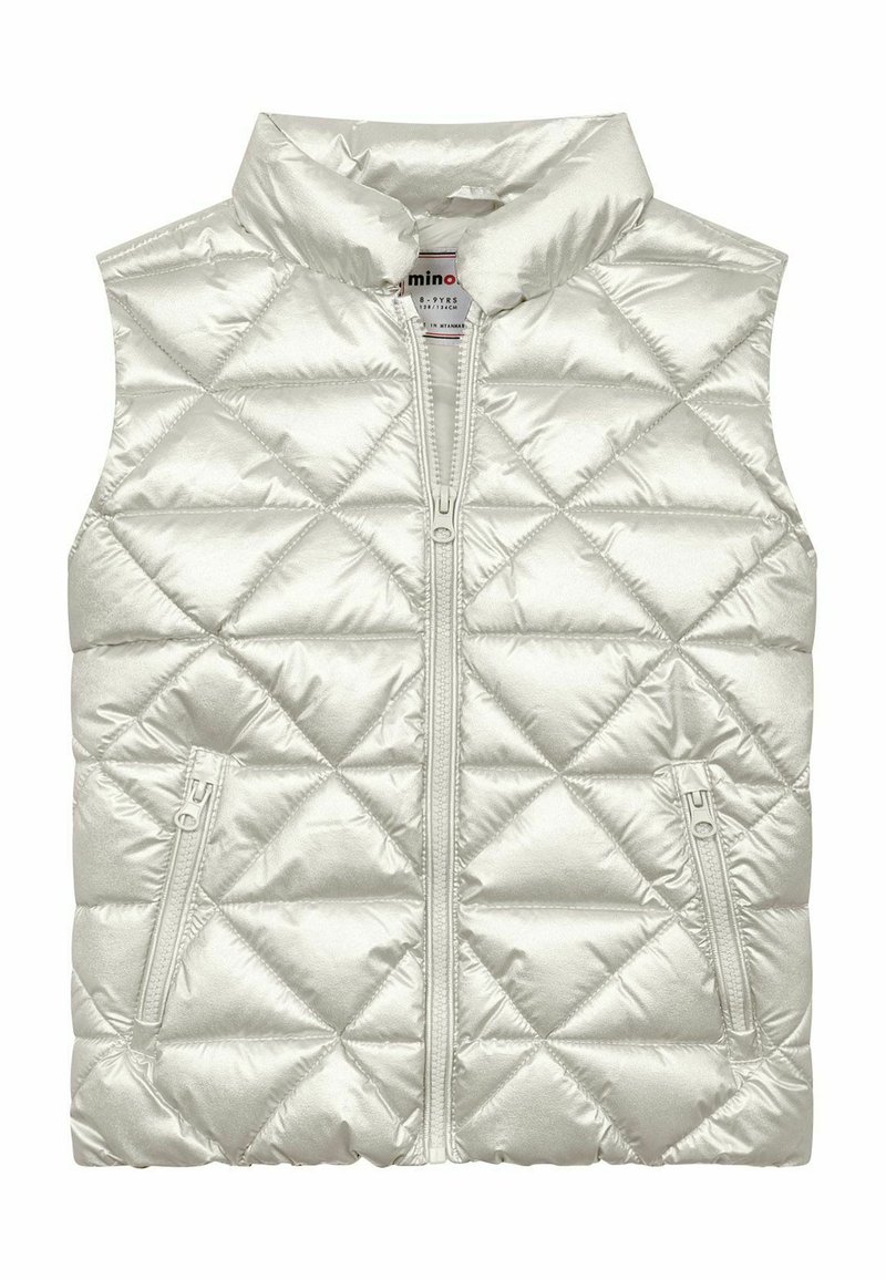 MINOTI - QUILTED PUFFER GILET - Strukirani kaput - cream, Povećaj