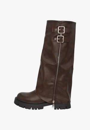 Salinyang, Botas con plataforma - braun