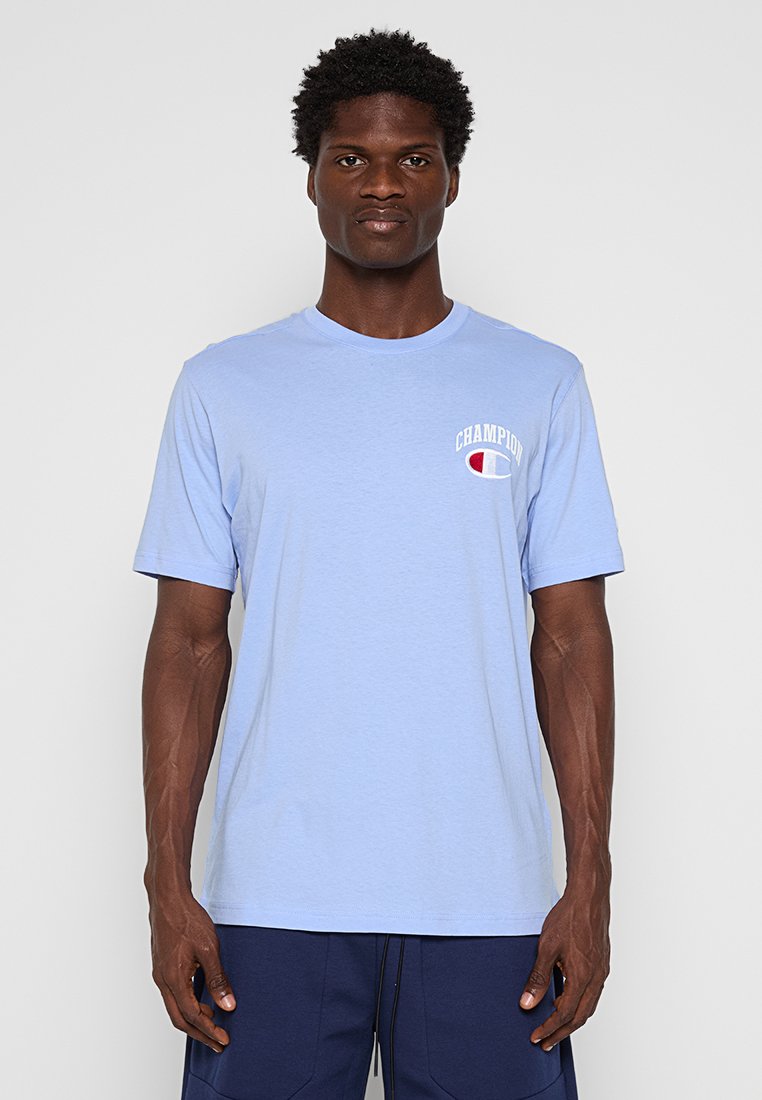 Champion T-shirt print lichtblauw