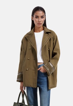 The Kooples Cappotto corto - kaki