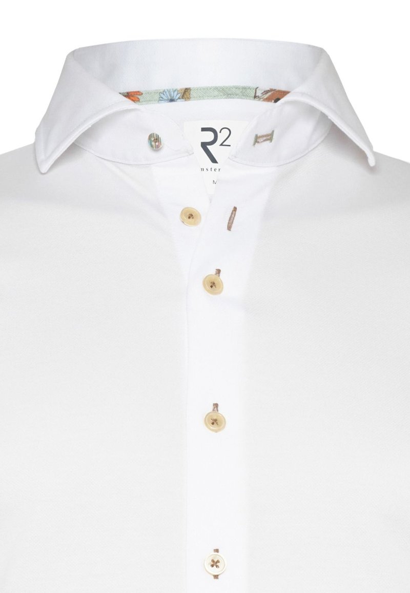 R2 Amsterdam SHORT SLEEVES Shirt wit/white Zalando