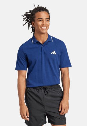 ESSENTIALS - Polo - blau