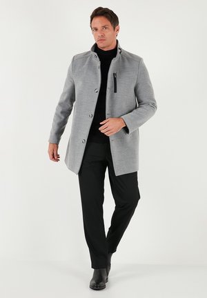 Krátky kabát - grey