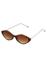 Occhiali da sole - dark brown/gold coloured