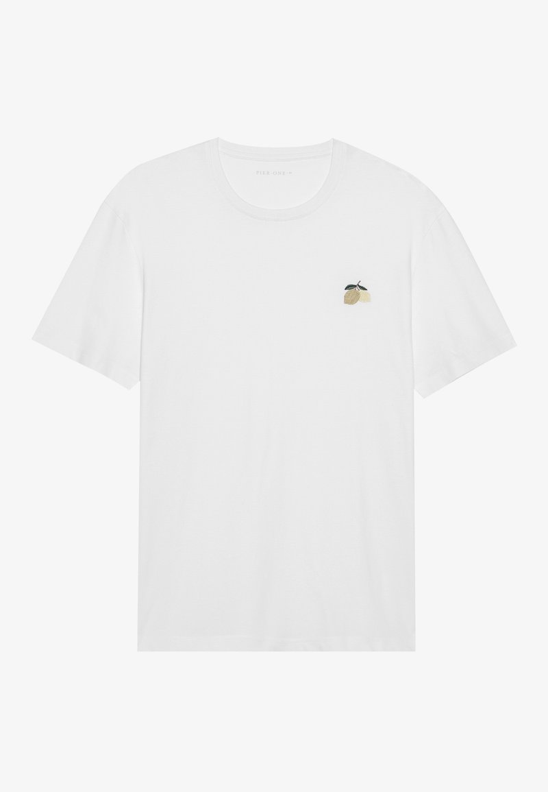 Pier One T-shirt basic wit Pier One T-shirt basic wit