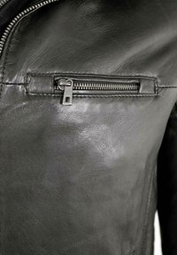 bugatti Lederjacke - schwarz