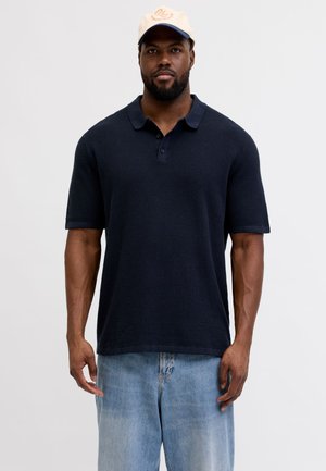 Jack & Jones Knitted Plus Size Knitted - Πόλο - navy blazer