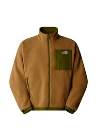 M YUMIORI REVERSIBLE JACKET - Veste polaire - forest olive utility brown