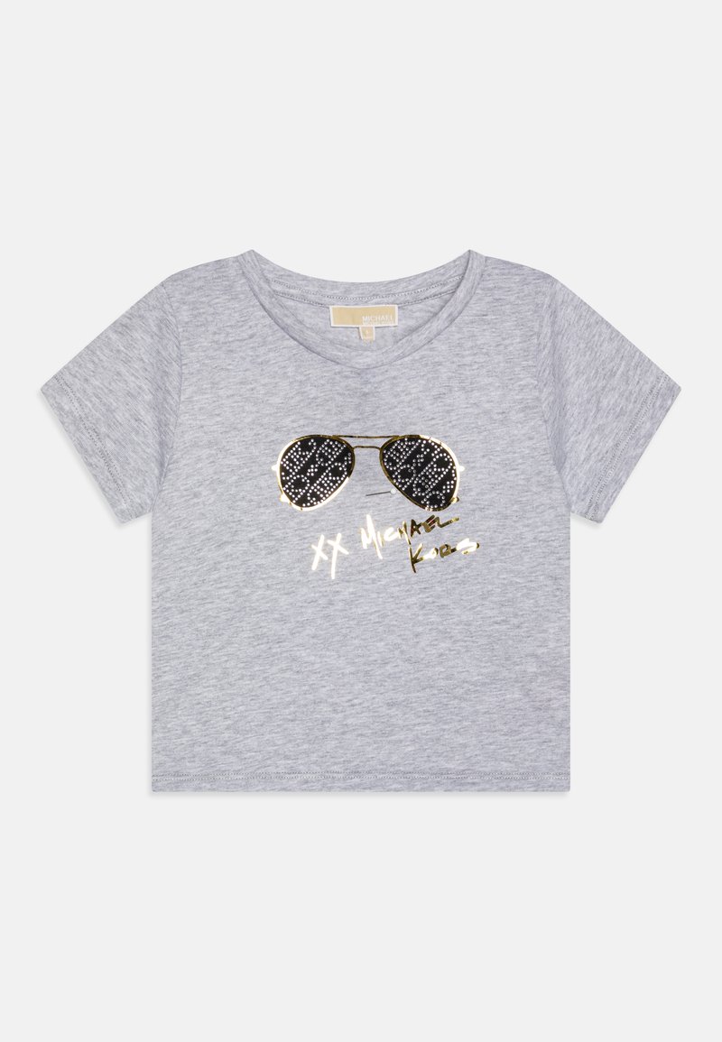 Michael Kors Kids SHORT SLEEVES TEE - Camiseta estampada - chine grey