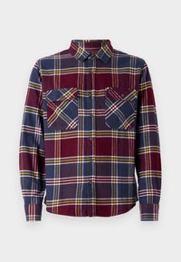 Brixton BOWERY  - Overhemd - mood indigo/port/saffron