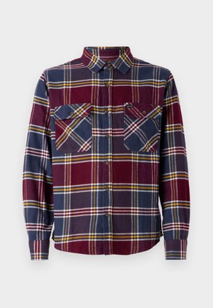 Brixton BOWERY  - Shirt - mood indigo/port/saffron