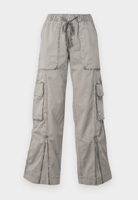 WIDE LEG CARGO - Kargopüksid - frost grey