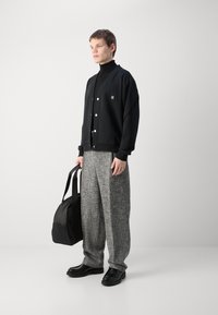 HUGO DEQUILOS - Zip-up sweatshirt - black