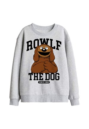 Disney, THE MUPPETS ROWLF THE DOG COLLEGIC UNISEX - Sweatshirt - mottled light grey