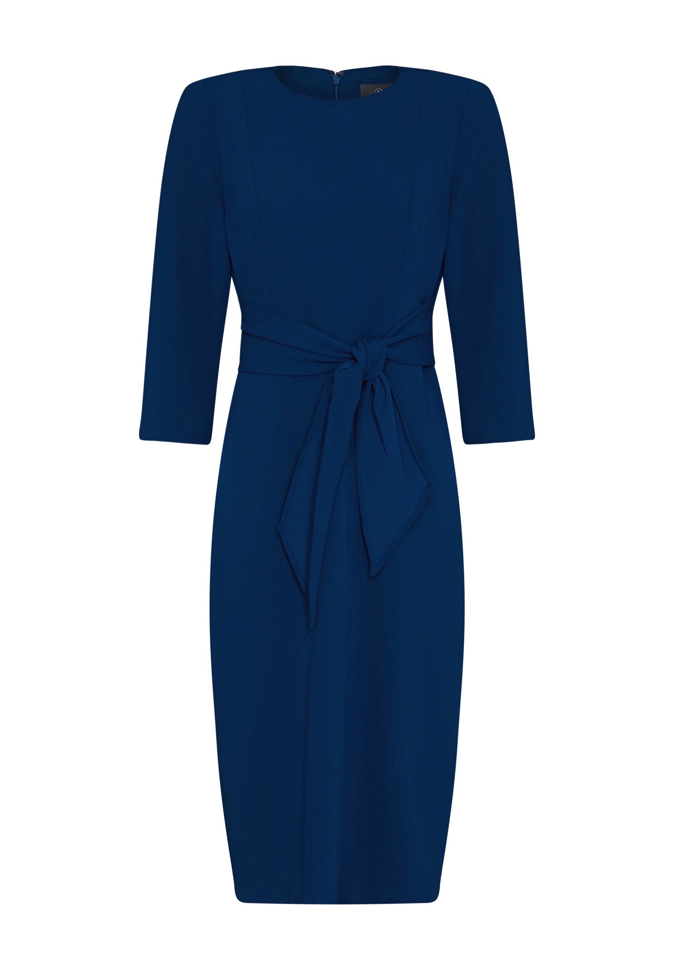 Robe Adrianna Papell Une épaule - Taille 0 - Gris Bleuté Clair - Satin Froncé - Soirée Cocktail