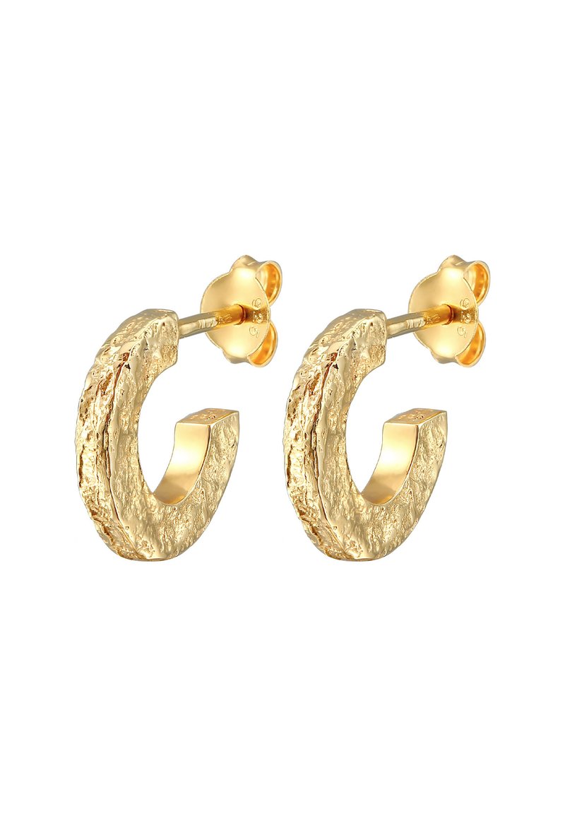 Damen Halsketten | Elli HOOPS MINIMAL VINTAGE Ohrringe gold/goldfarben - LO41455 Damen Halsketten | Elli HOOPS MINIMAL VINTAGE Ohrringe gold/goldfarben - LO41455